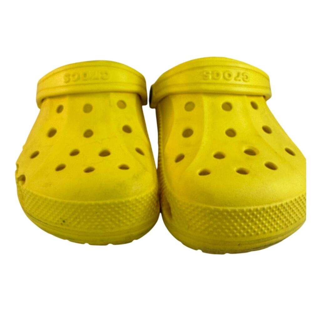 Crocs yellow clog Junior 2 Preowned - Picture 2 of 8